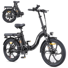 HILLMILES MilePort 1 20" Step Through Elektrofahrrad 250W Motor 36V 13AH Akku