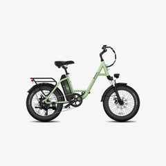 LUCKEEP C27 20" Step-Thru Cargo Electric Bike 750W(1200W Peak) Motor 48V 13Ah Battery