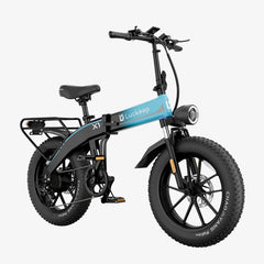 LUCKEEP X1 20" Folding Electric Bike 1000W(1500W Peak) Motor 48V 15Ah Battery