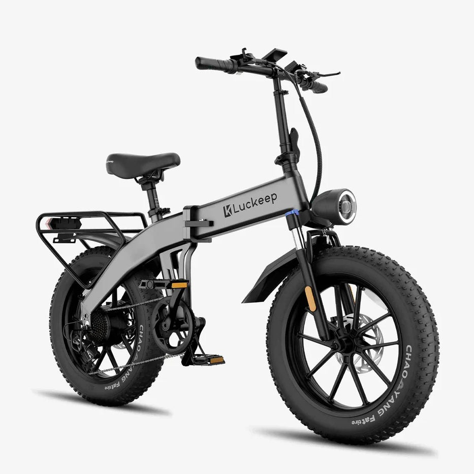 LUCKEEP X1 20" Folding Electric Bike 1000W(1500W Peak) Motor 48V 15Ah Battery