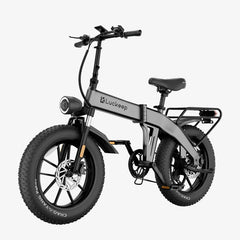 LUCKEEP X1 20" Folding Electric Bike 1000W(1500W Peak) Motor 48V 15Ah Battery