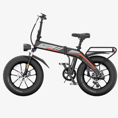 LUCKEEP X1 20" Folding Electric Bike 1000W(1500W Peak) Motor 48V 15Ah Battery