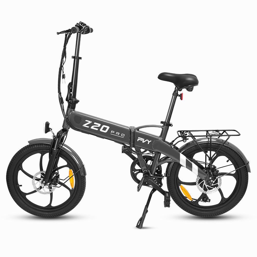 PVY Z20 Pro 20" Electric Folding Commuter City Bike 250W Motor 36V 10.4AH(UK)/14Ah(EU) Battery