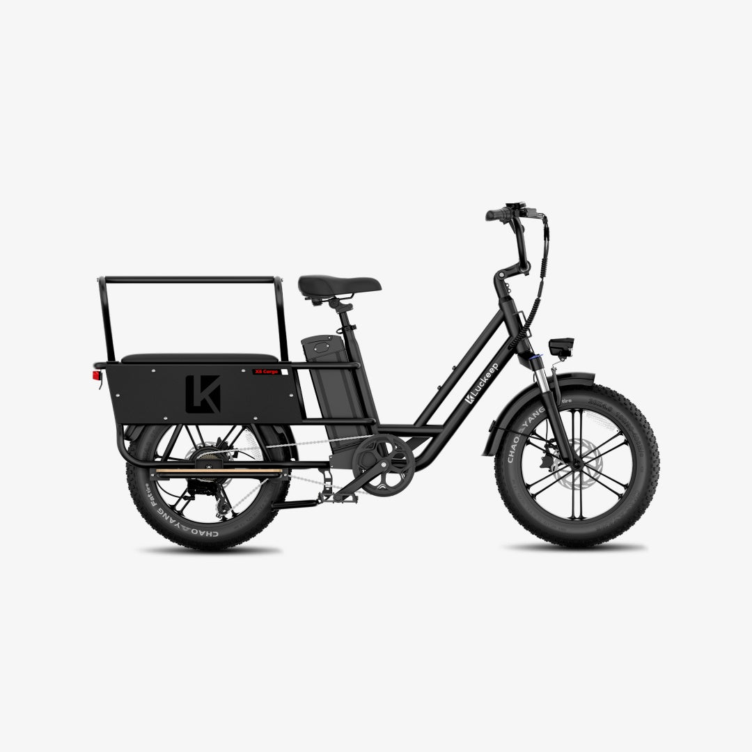 LUCKEEP X5 Lite 20" Cargo Electric Bike 750W(1400W Peak) Motor 48V 20Ah Battery