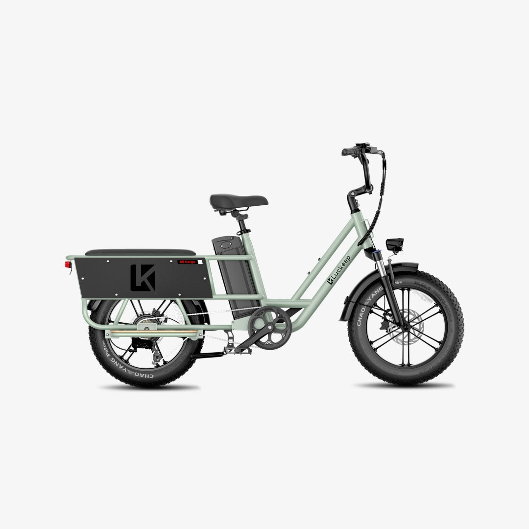 LUCKEEP X5 Lite 20" Cargo Electric Bike 750W(1400W Peak) Motor 48V 20Ah Battery