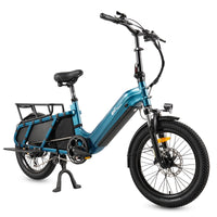 CMACEWHEEL HQ20 20Ah Torque Sensor Samsung Battery Hydraulic Brakes Ebike 2 in 1 Family E-Cargo Bike 400lbs Capacity