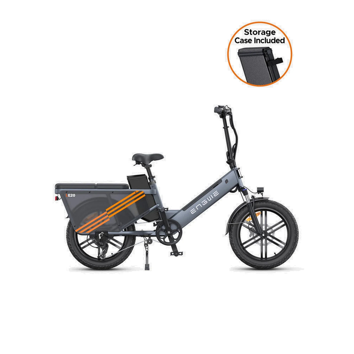 ENGWE LE20 20" Step-Thru Elektro-Lastenfahrrad 750W Motor 48V 19,2Ah Akku