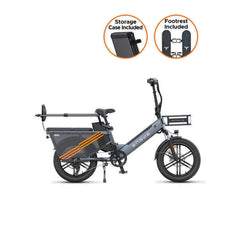 ENGWE LE20 20" Step-Thru Electric Cargo Bike 250W Motor 48V 19.2Ah Dual Batteries Version (Only EU)
