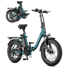 ENGWE L20 2.0 20" Step-Thru Faltbares Elektrofahrrad 1125W Motorspitze 52V 13Ah Batterie
