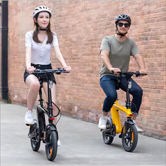KIXIN H1 MAX 14" Flying Fish Mini City Electric Bike 250W Motor 36V 7.6Ah Battery