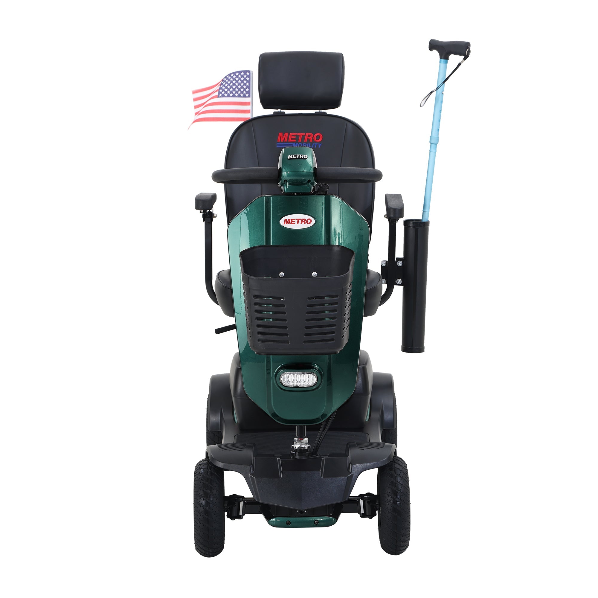 METRO MOBILITY MAX PLUS 9" 4 Wheel Electric Mobility Scooter  300W Motor 24V 20Ah Battery