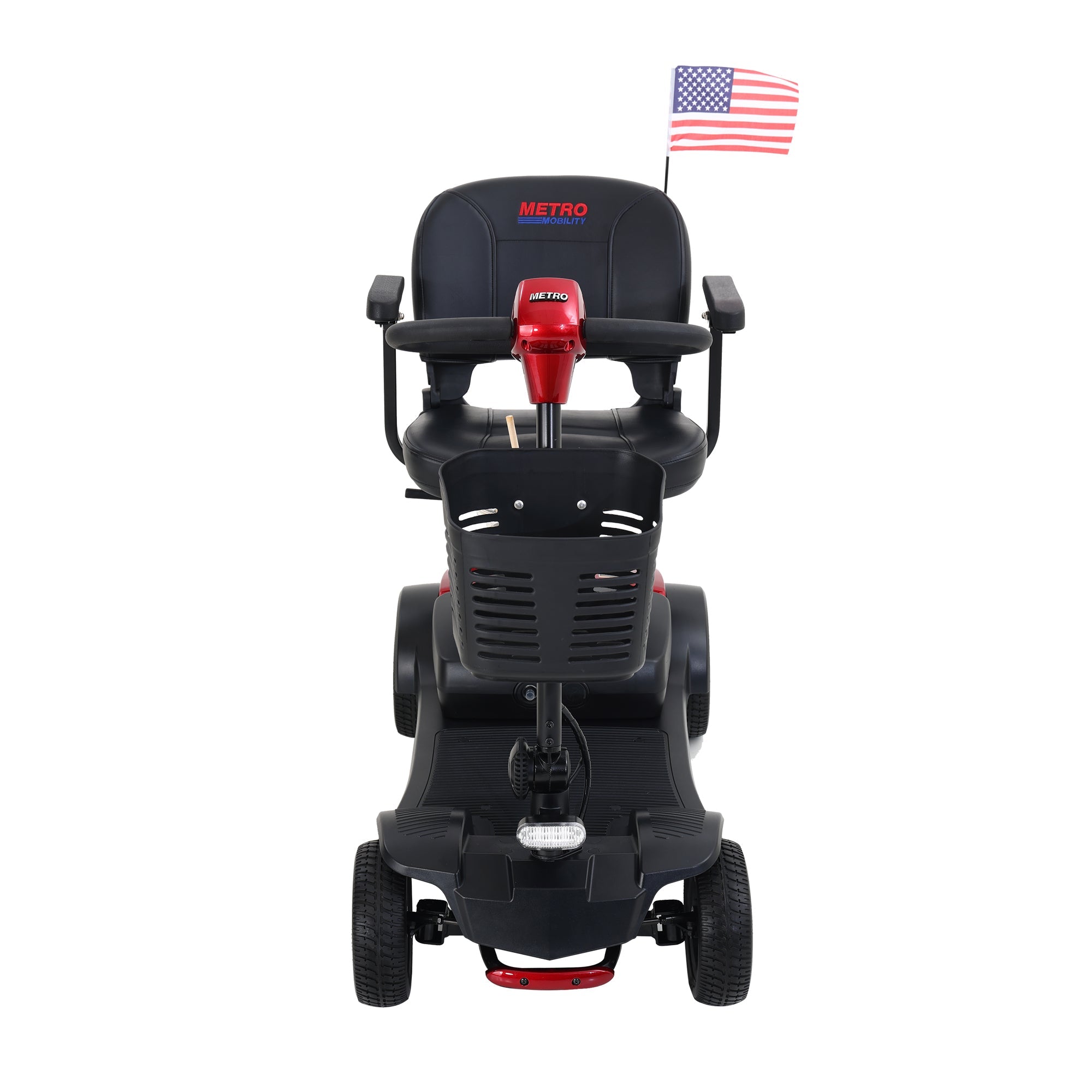 METRO MOBILITY MAX SPORT 9" 4 Wheel Electric Mobility Scooter  300W Motor 24V 12Ah Battery