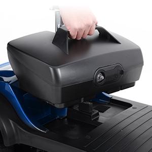 METRO MOBILITY PATRIOT 9" 4 Wheel Electric Mobility Scooter 300W Motor 24V 12Ah Battery