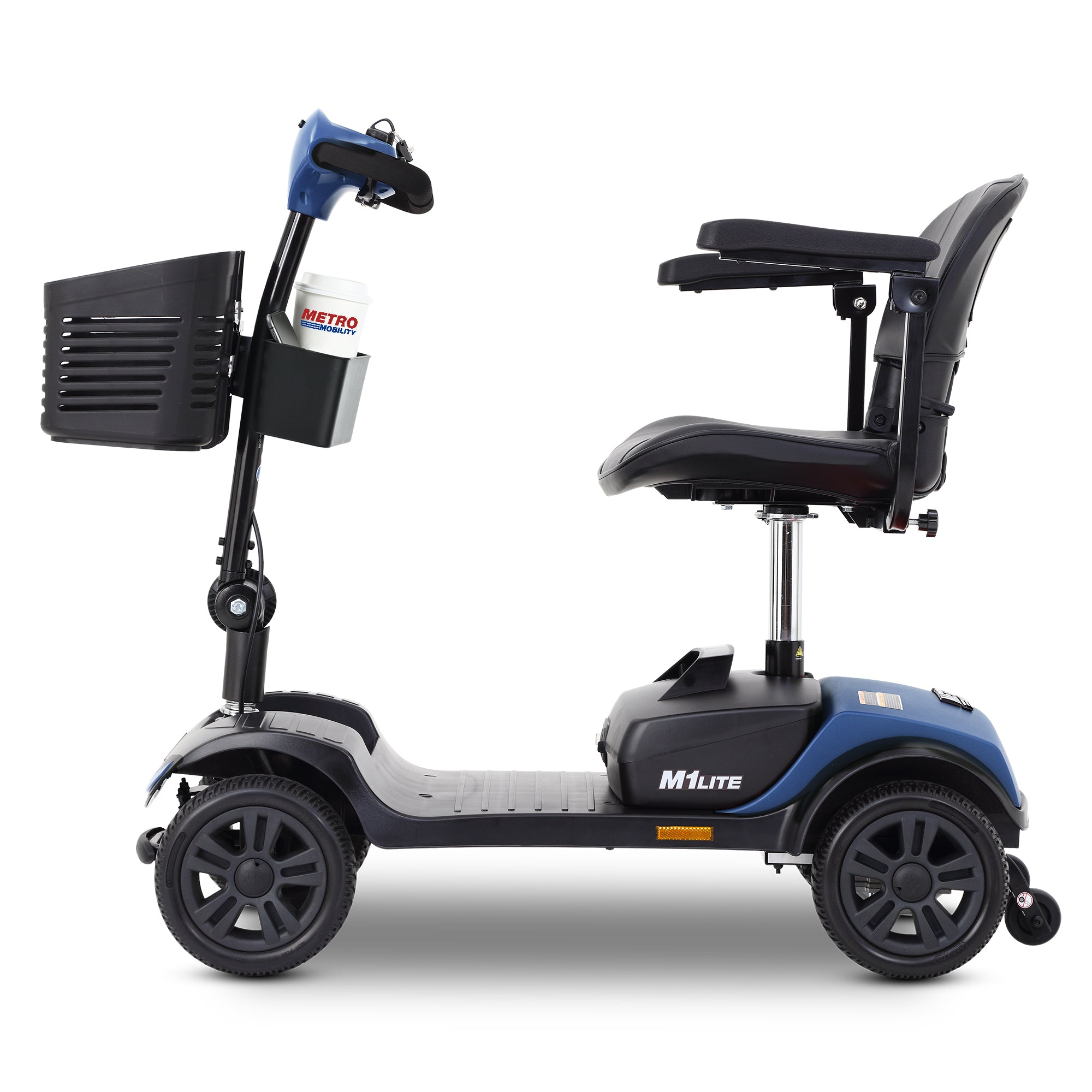 METRO MOBILITY M1 LITE 9" 4 Wheel Mobility Scooter 300W Motor 24V 12Ah Battery