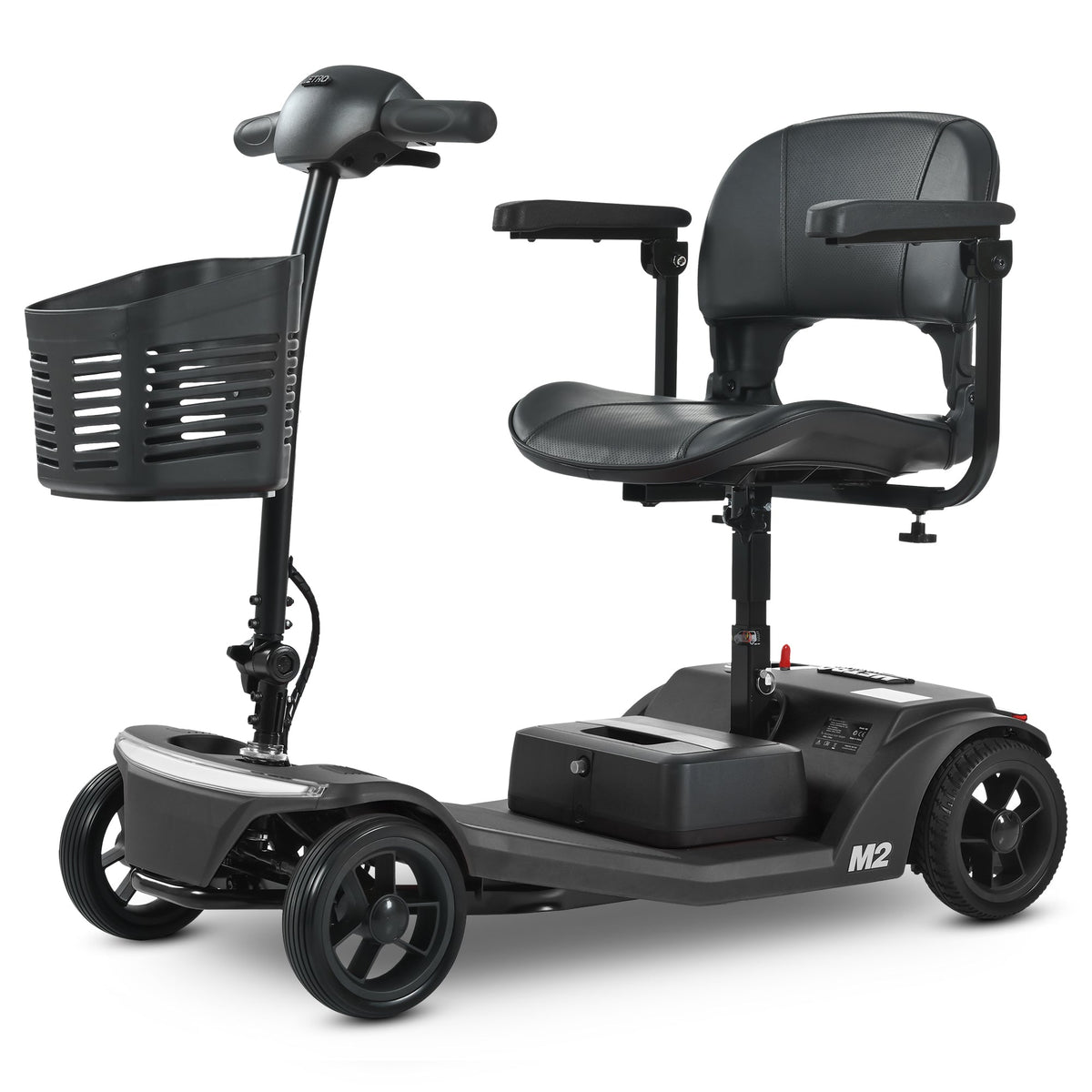 METRO MOBILITY M2 7.1" 4 Wheel Mobility Scooter 250W Motor 24V 12Ah lead-acid Battery