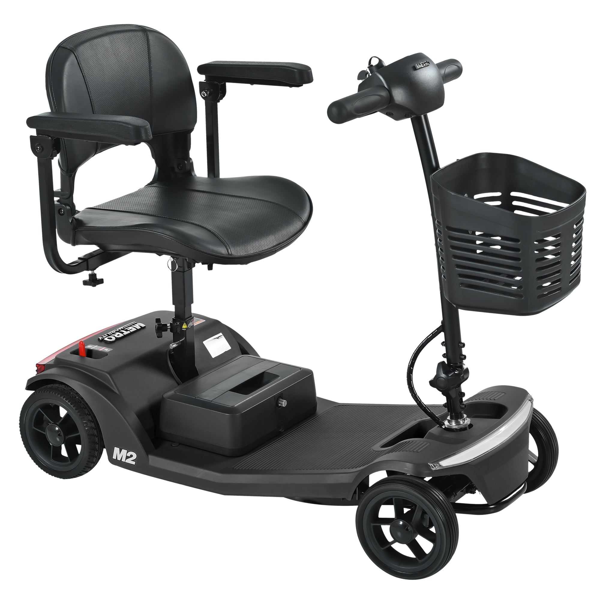 METRO MOBILITY M2 7.1" 4 Wheel Mobility Scooter 250W Motor 24V 12Ah lead-acid Battery