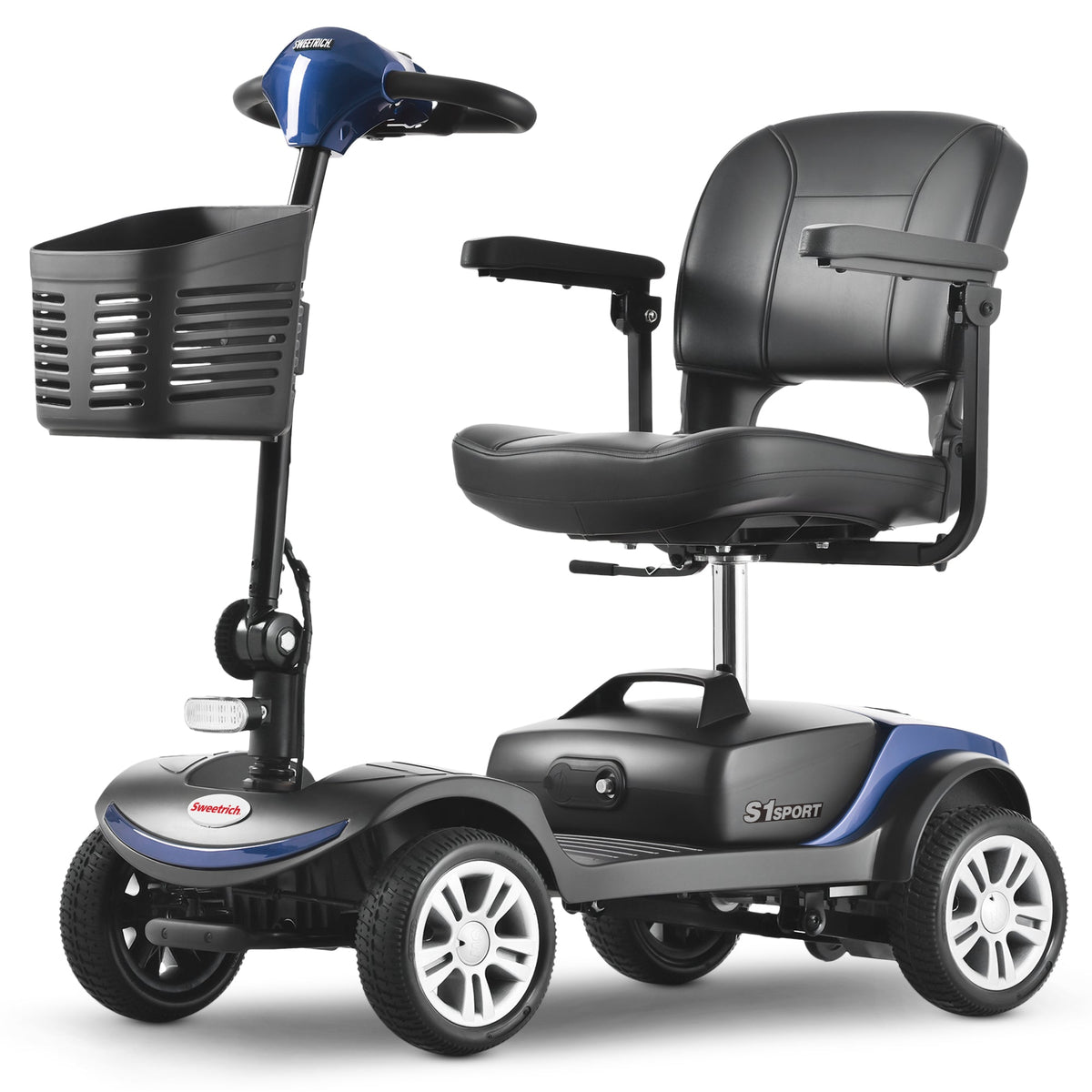 METRO MOBILITY S1 SPORT 9" 4 Wheel Electric Mobility Scooter 300W Motor 24V 12Ah Battery (German Version)