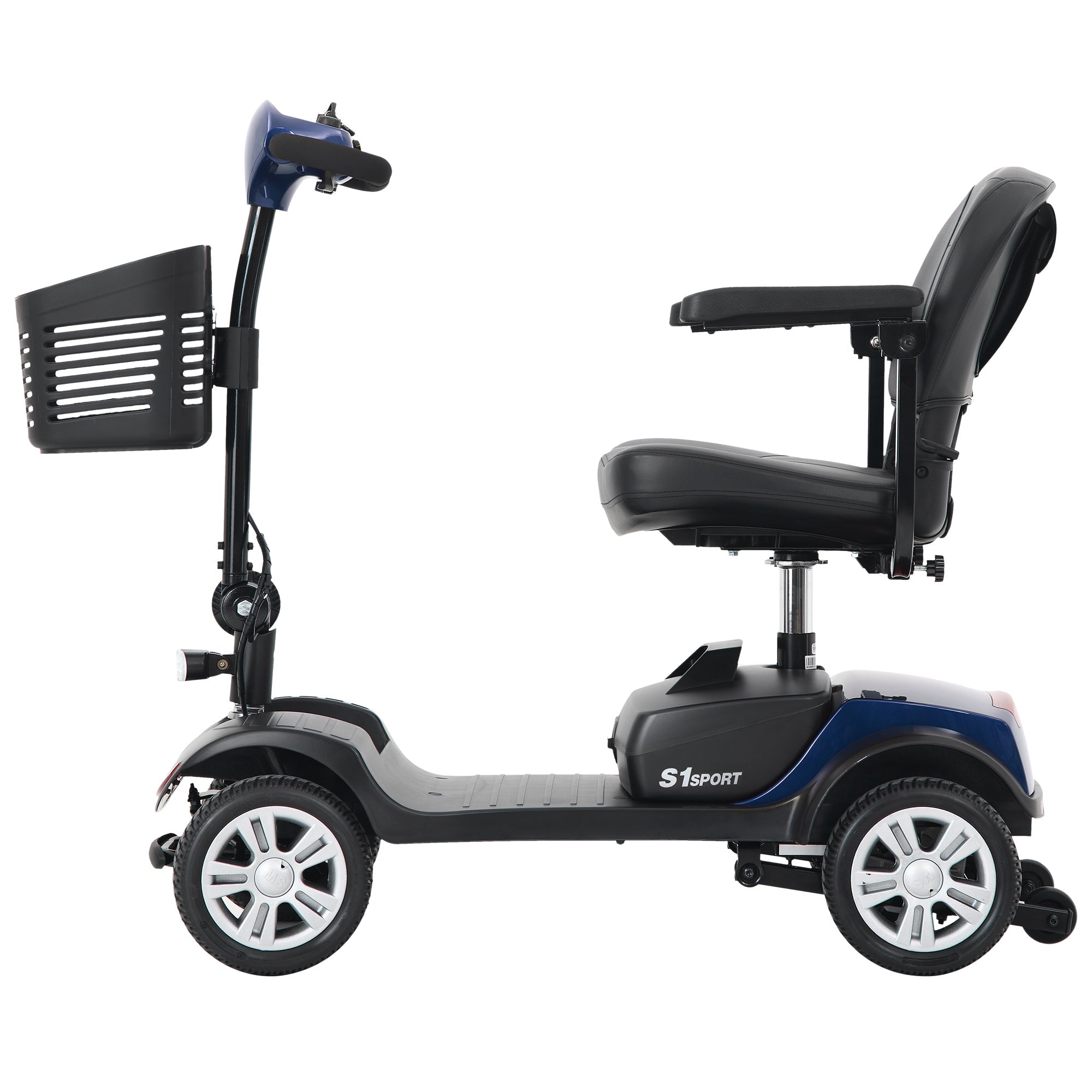 METRO MOBILITY S1 SPORT 9" 4 Wheel Electric Mobility Scooter 300W Motor 24V 12Ah Battery (German Version)