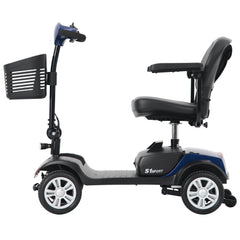 METRO MOBILITY S1 SPORT 9" 4 Wheel Electric Mobility Scooter 300W Motor 24V 12Ah Battery (EU-Version)