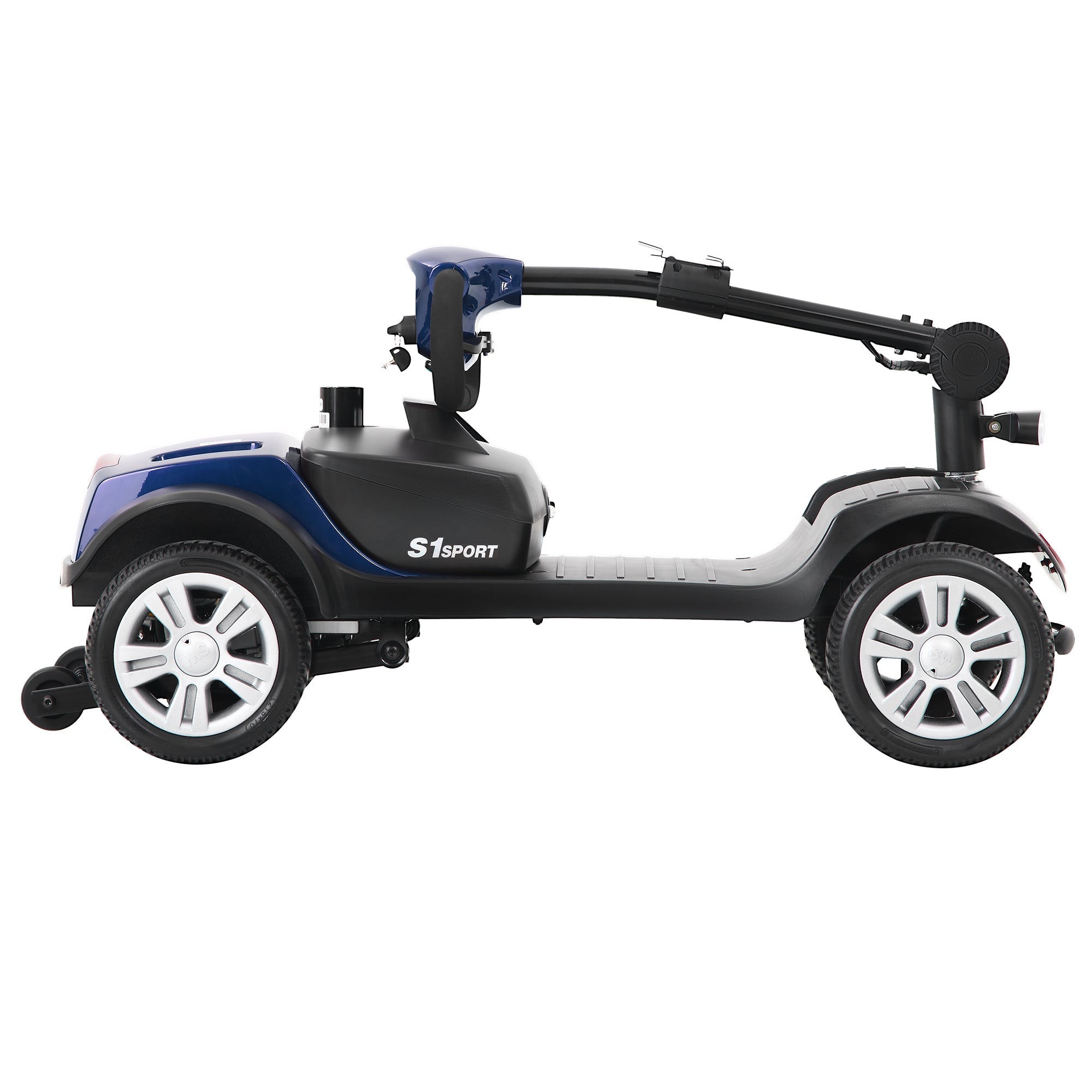 METRO MOBILITY S1 SPORT 9" 4 Wheel Electric Mobility Scooter 300W Motor 24V 12Ah Battery (German Version)