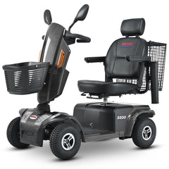 METRO MOBILITY S500 10" 4 Wheel Heavy Duty Scooters 500W Motor 24V 52Ah Battery