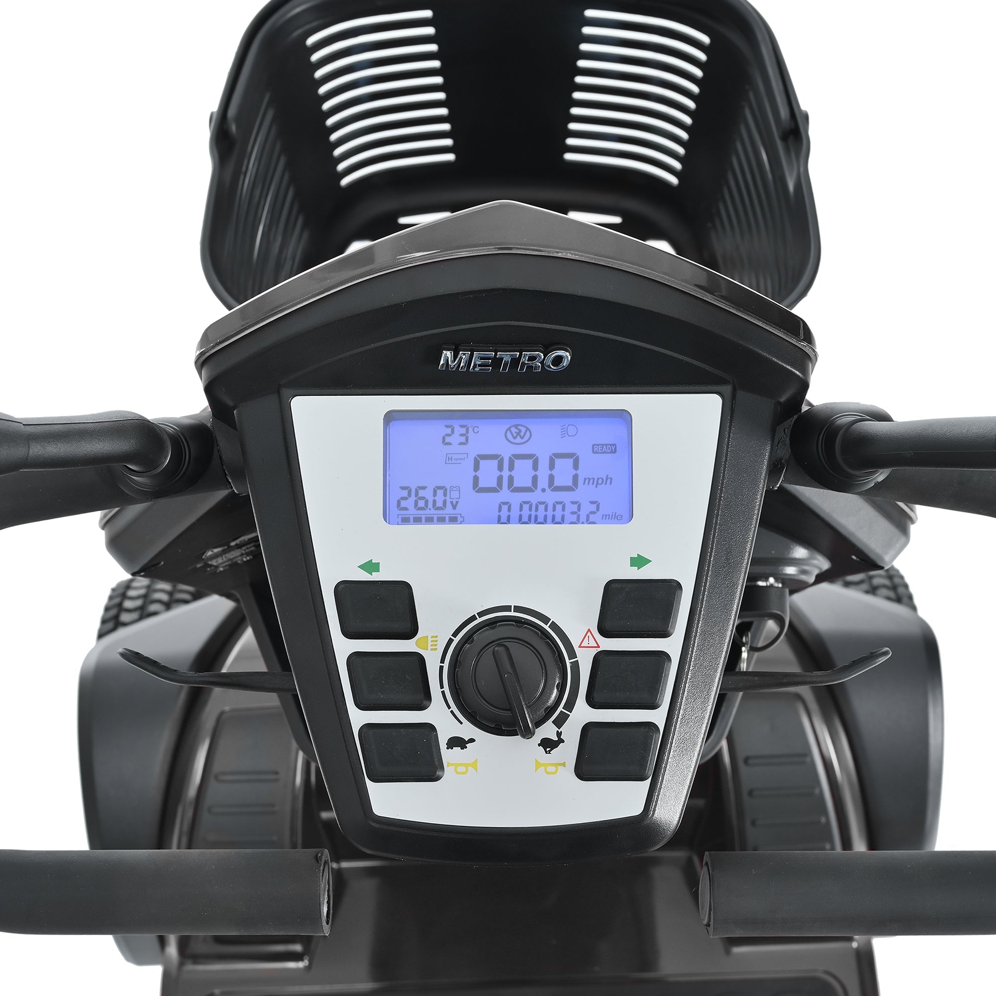 METRO MOBILITY S500 10" 4 Wheel Heavy Duty Scooters 500W Motor 24V 52Ah Battery