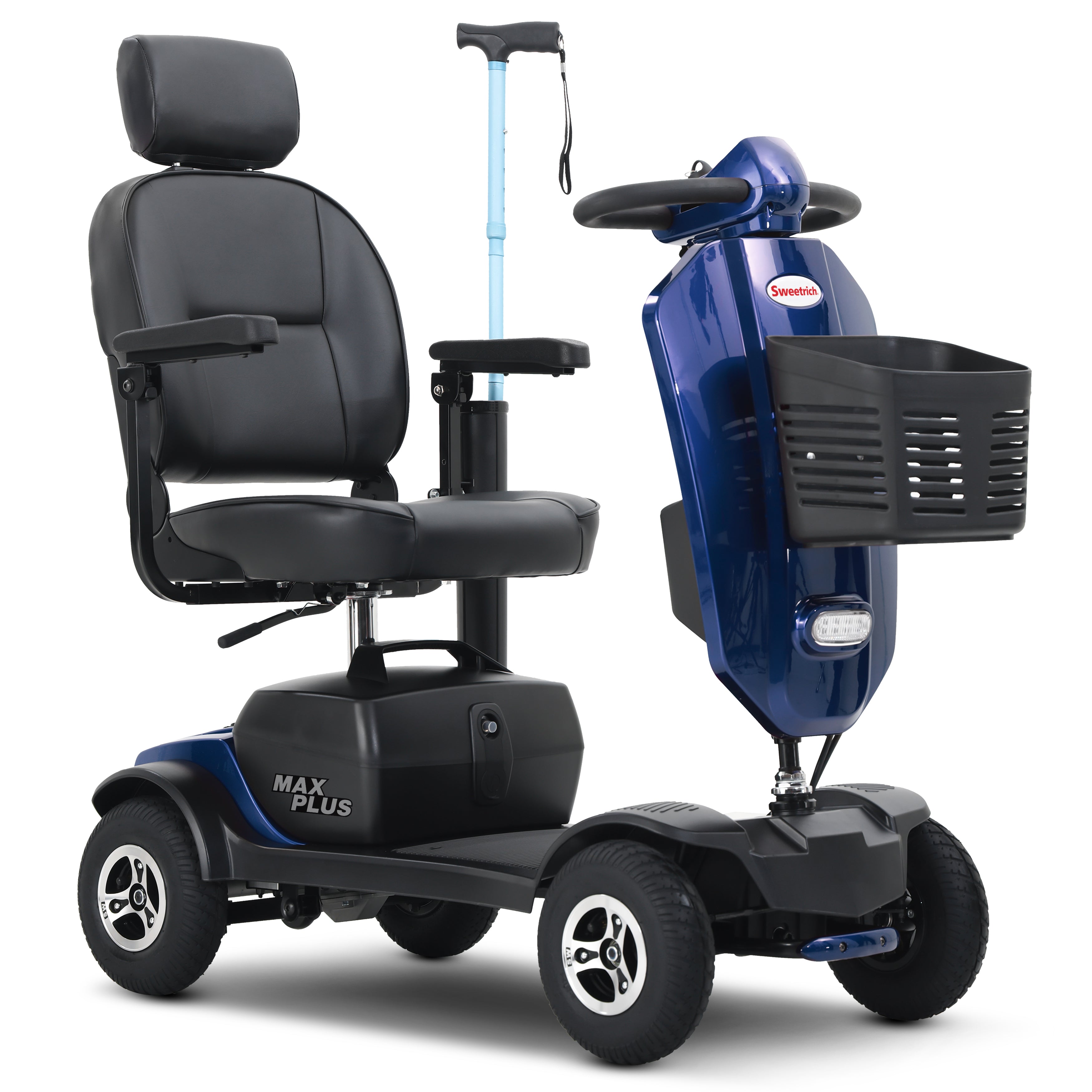 METRO MOBILITY MAX PLUS 9" 4 Wheel Electric Mobility Scooter  300W Motor 24V 20Ah Battery (German Version)