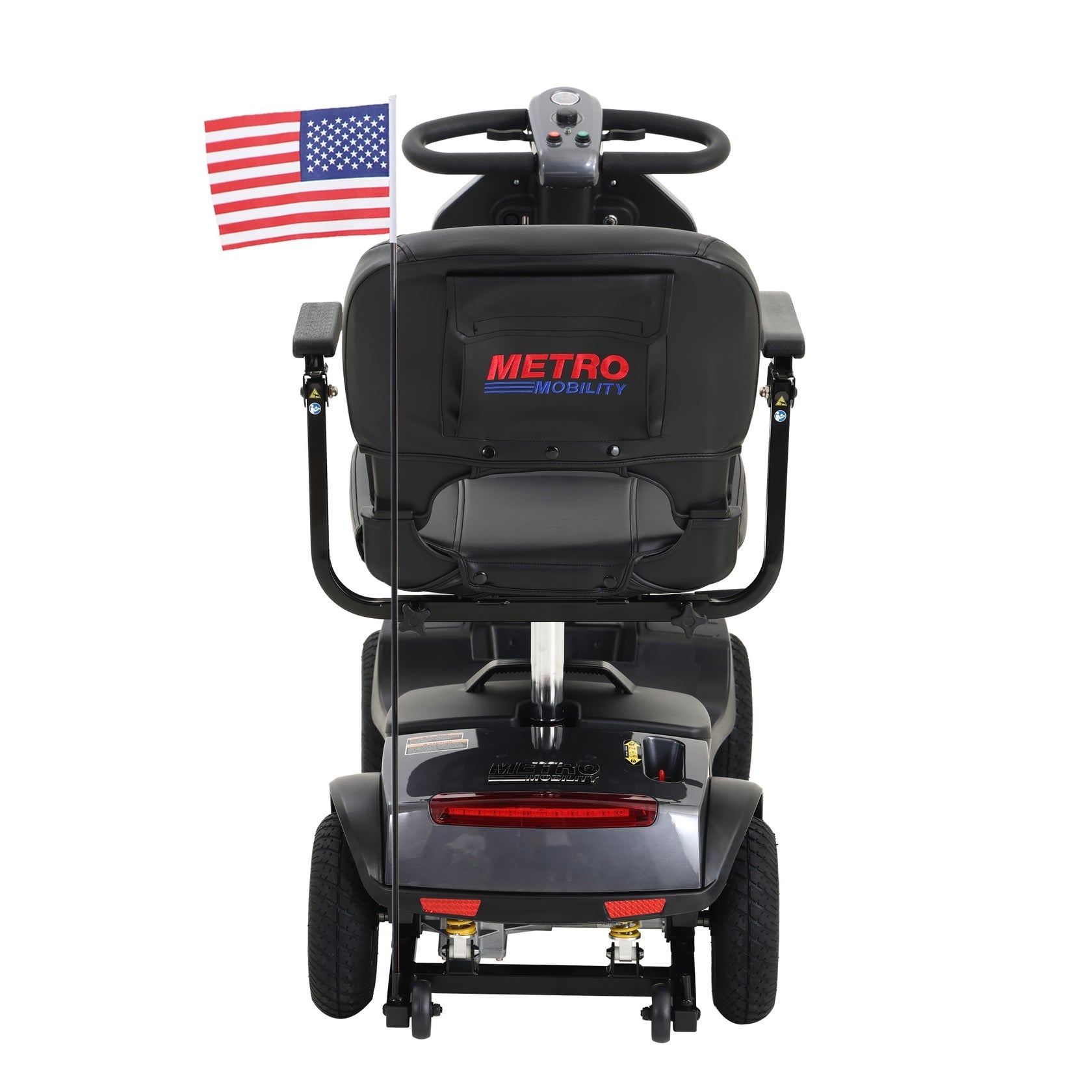 METRO MOBILITY PATRIOT 9" 4 Wheel Electric Mobility Scooter 300W Motor 24V 12Ah Battery