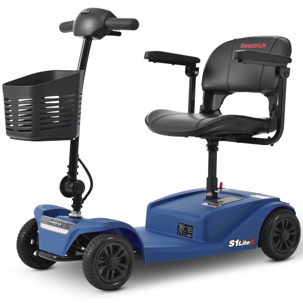 METRO MOBILITY S1 LITEX 8" 4 Wheel Electric Mobility Scooter 250W Motor 24V 12Ah Battery (EU-Version)