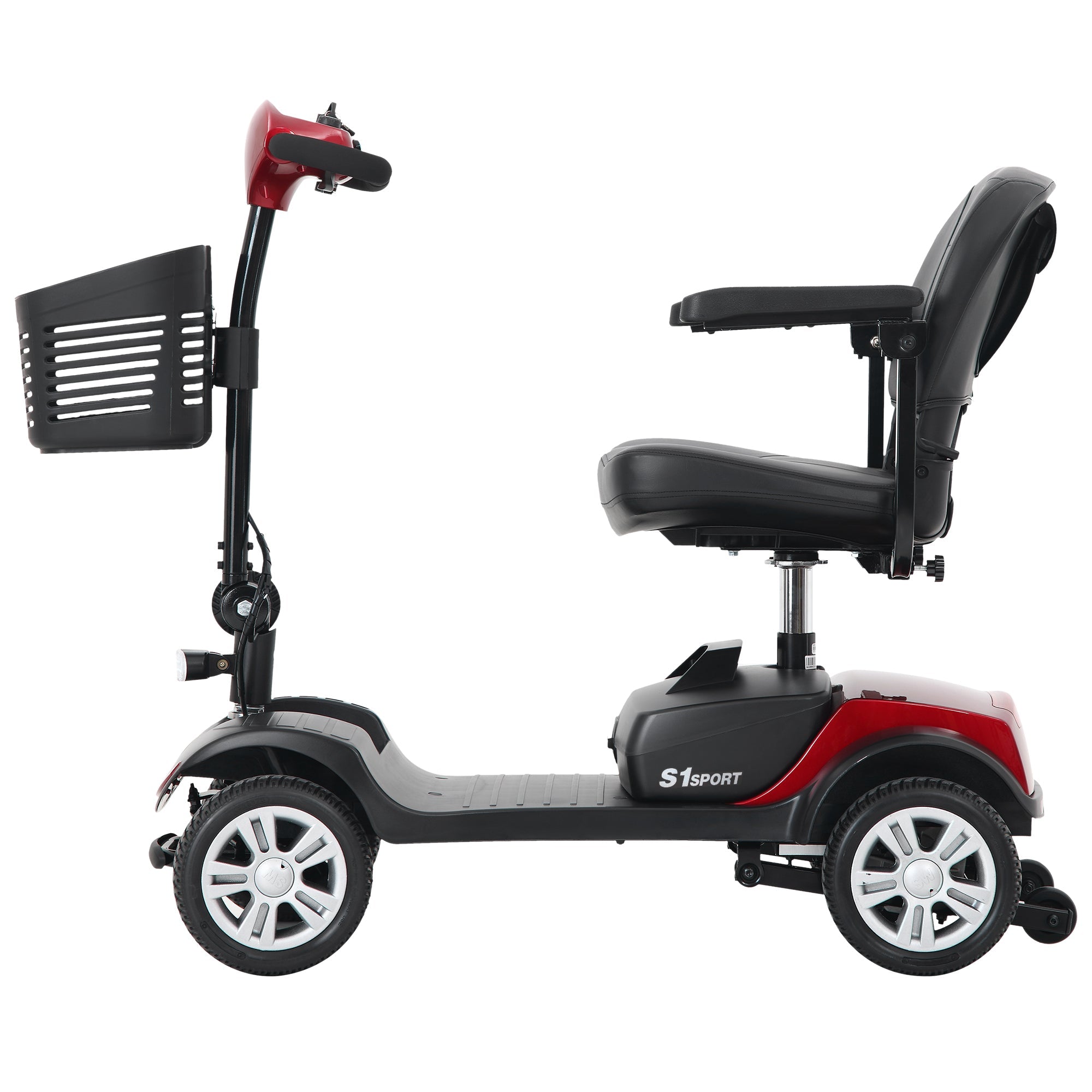 METRO MOBILITY S1 SPORT 9" 4 Wheel Electric Mobility Scooter 300W Motor 24V 12Ah Battery (German Version)