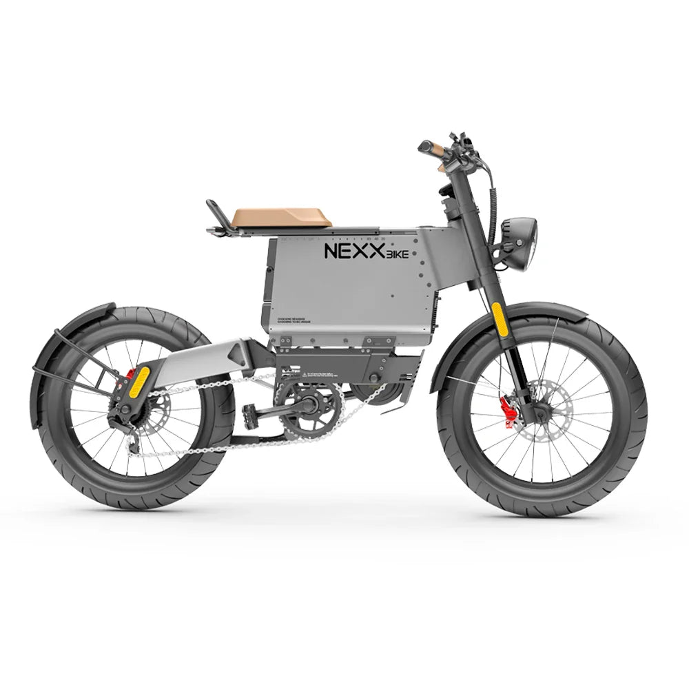 NEXXBIKE X5 Plus 20" Fat Tires Electric Dirt Bike 2000W Peak Motor 48V 25Ah Battery With NFC Key