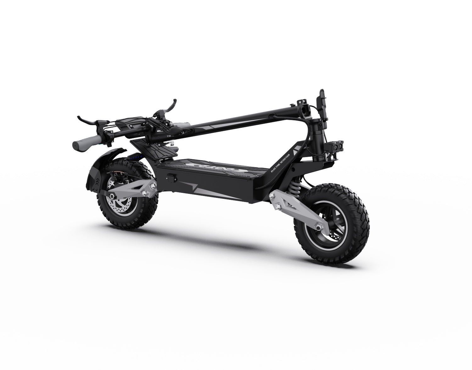 OOTD T10 11" All-Terrain Electric Scooter 500W Motor 48V 13.5Ah Battery