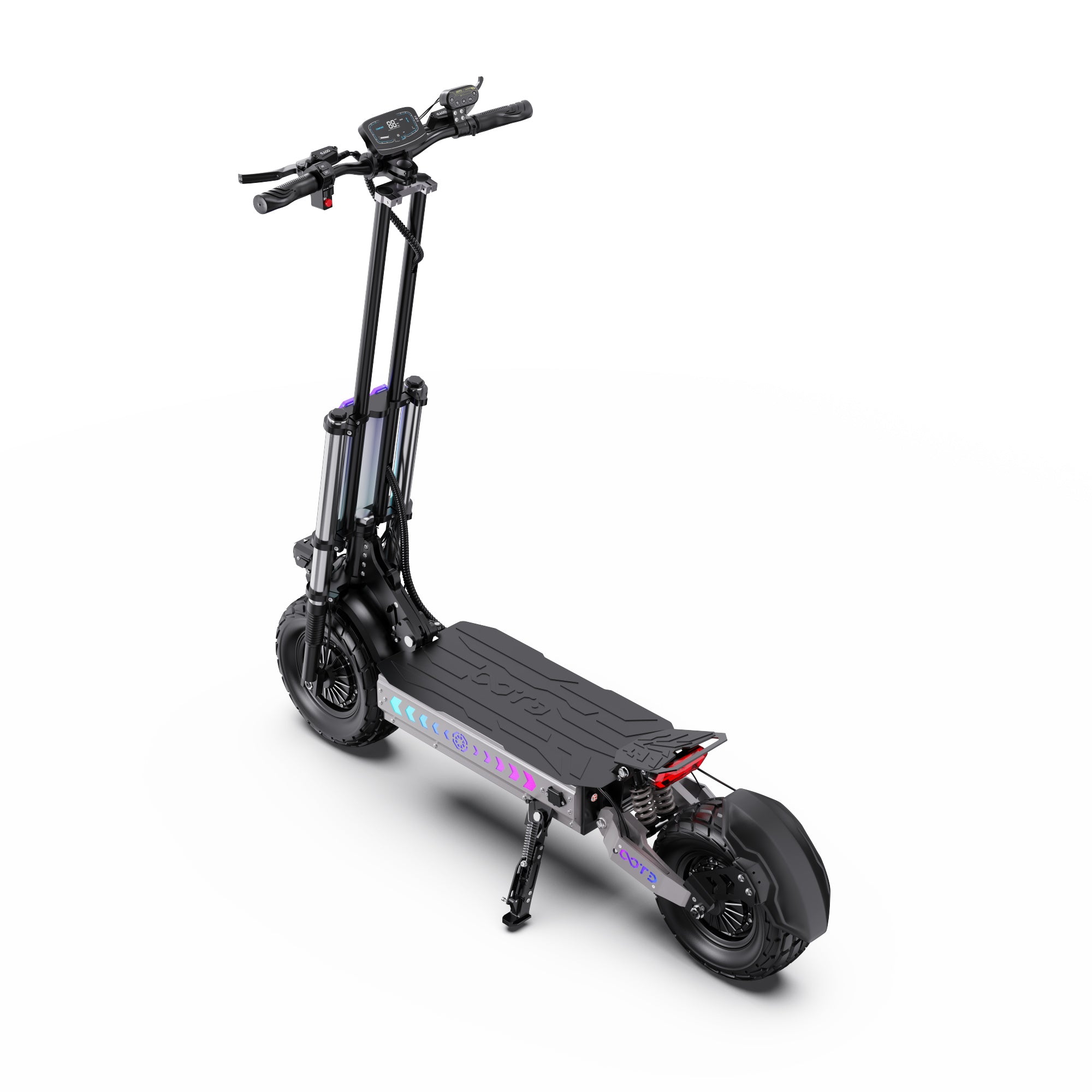OOTD T90 13" All-Terrain 2-Wheel Scooter Electric Scooter 2100W*2 Dual Motor 60V 31.2Ah Battery