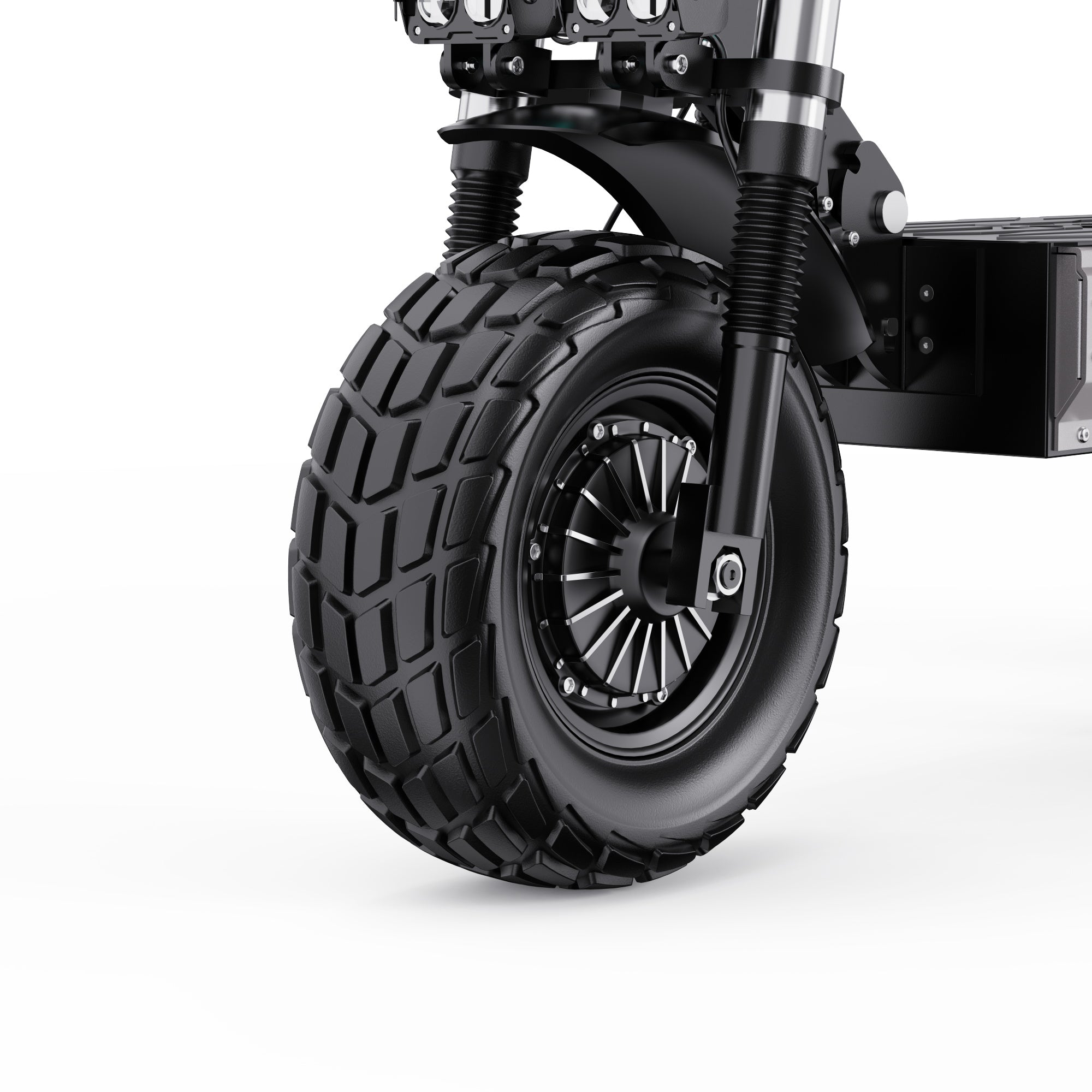 OOTD T90 13" All-Terrain 2-Wheel Scooter Electric Scooter 2100W*2 Dual Motor 60V 31.2Ah Battery