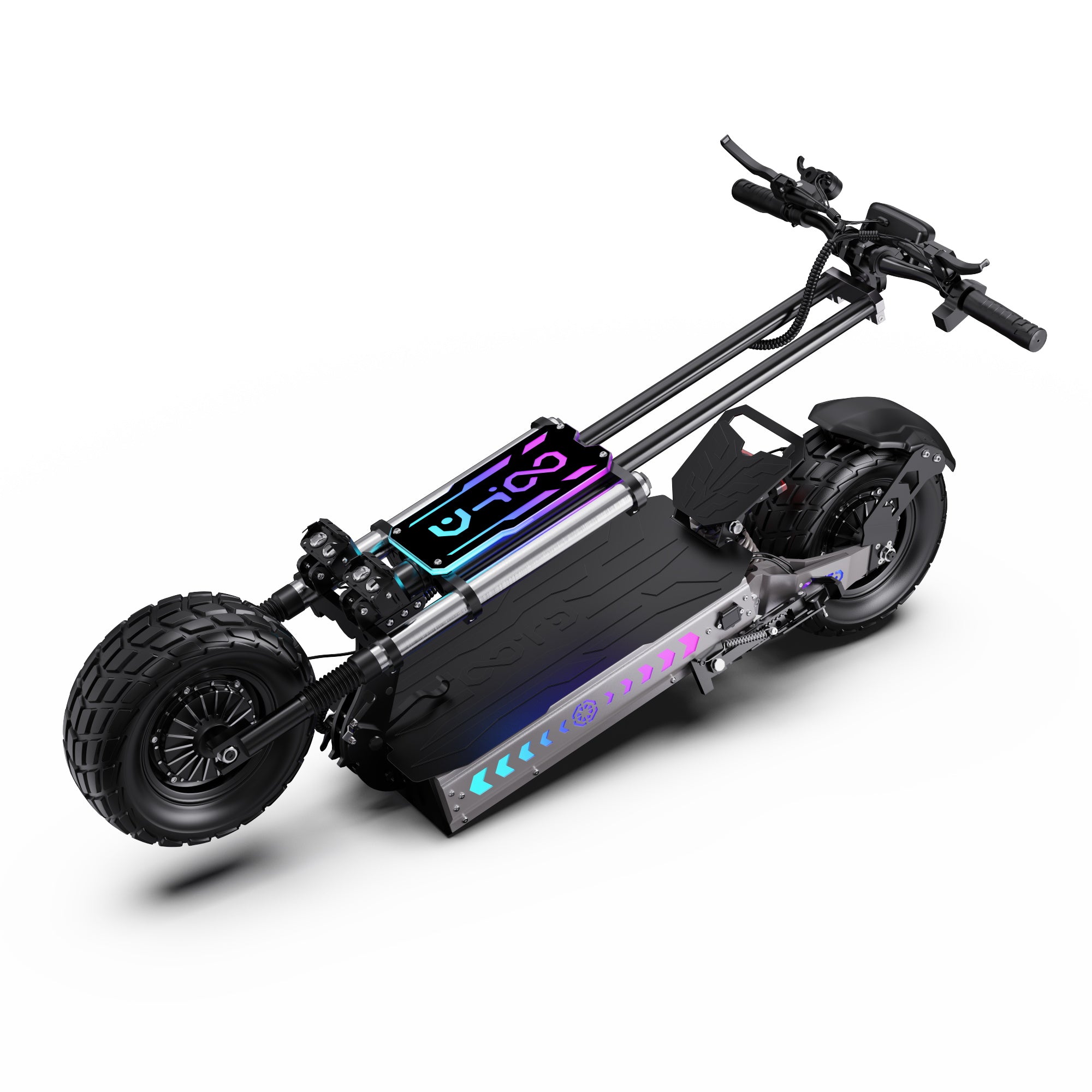 OOTD T90 13" All-Terrain 2-Wheel Scooter Electric Scooter 2100W*2 Dual Motor 60V 31.2Ah Battery