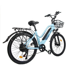 ORLMS CITY BIKE 26" Step-through E-Bike For Women 500W Motor 48V 15AH Battery