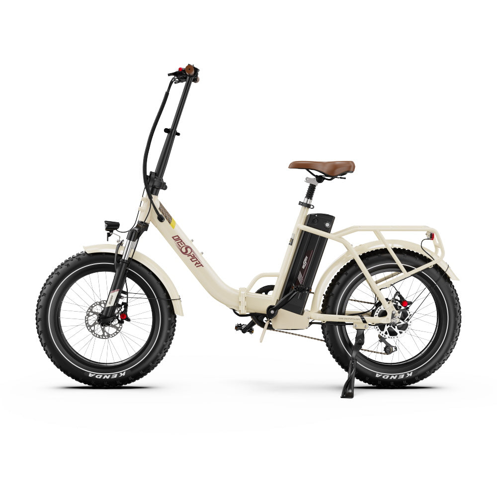 ONESPORT OT16 Max 20" Folding Electric Commuter Bike 500W Motor 48V 18Ah Battery Support APP