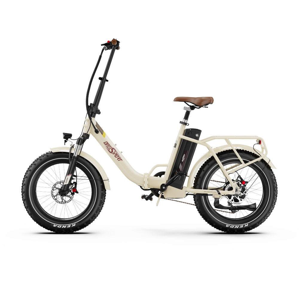 ONESPORT OT16 Max 20" Folding Electric Commuter Bike 500W Motor 48V 18Ah Battery Support APP