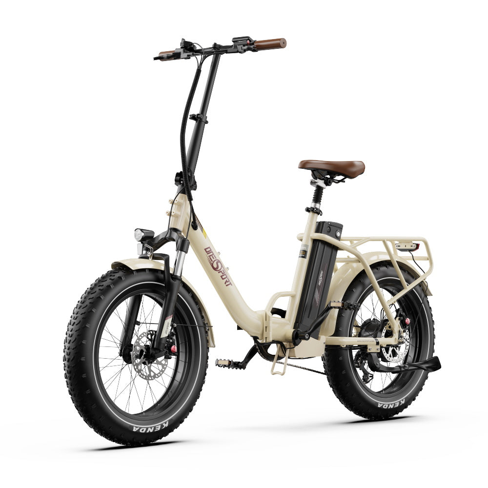 ONESPORT OT16 Max 20" Folding Electric Commuter Bike 500W Motor 48V 18Ah Battery Support APP