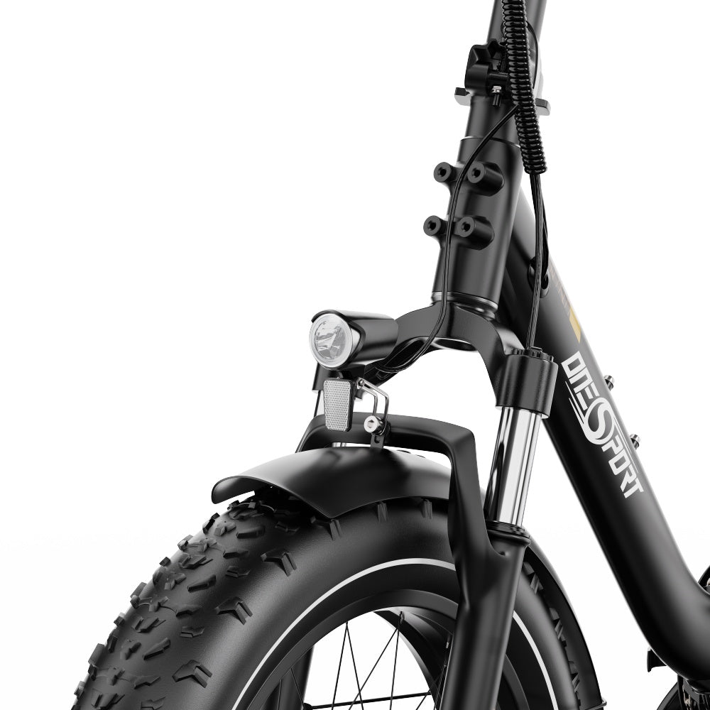 ONESPORT OT16 Max 20" Folding Electric Commuter Bike 500W Motor 48V 18Ah Battery Support APP