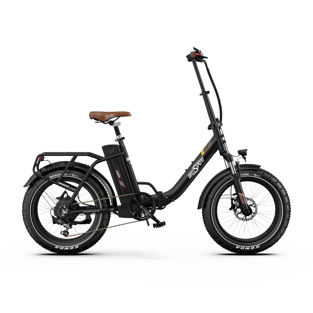 ONESPORT OT16 Max 20" Folding Electric Commuter Bike 500W Motor 48V 18Ah Battery Support APP