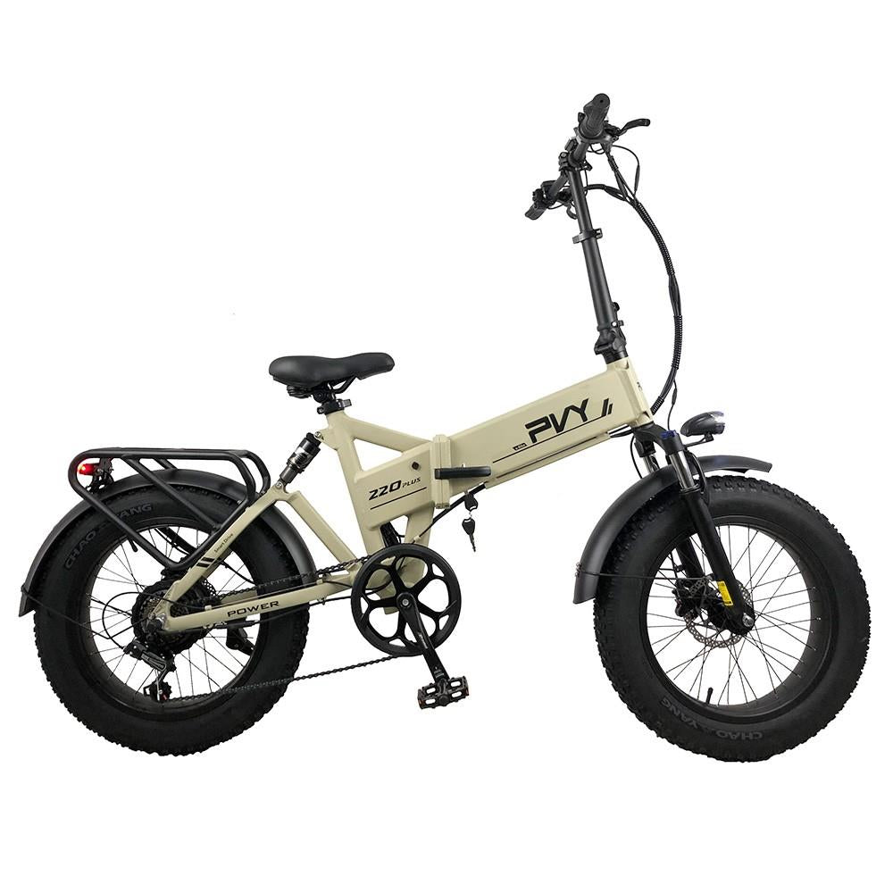 PVY Z20 Plus 20" Fat Tire Elektro-Faltrad 1000W Motor 48V 16,5Ah Batterie