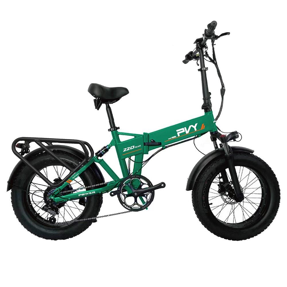 PVY Z20 Plus Fat Tire Electric Folding  Bike 1000W Motor Combo