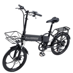 RANDRIDE YA20 20" Folding Electric Bike 500W Motor 48V 12.8Ah Battery