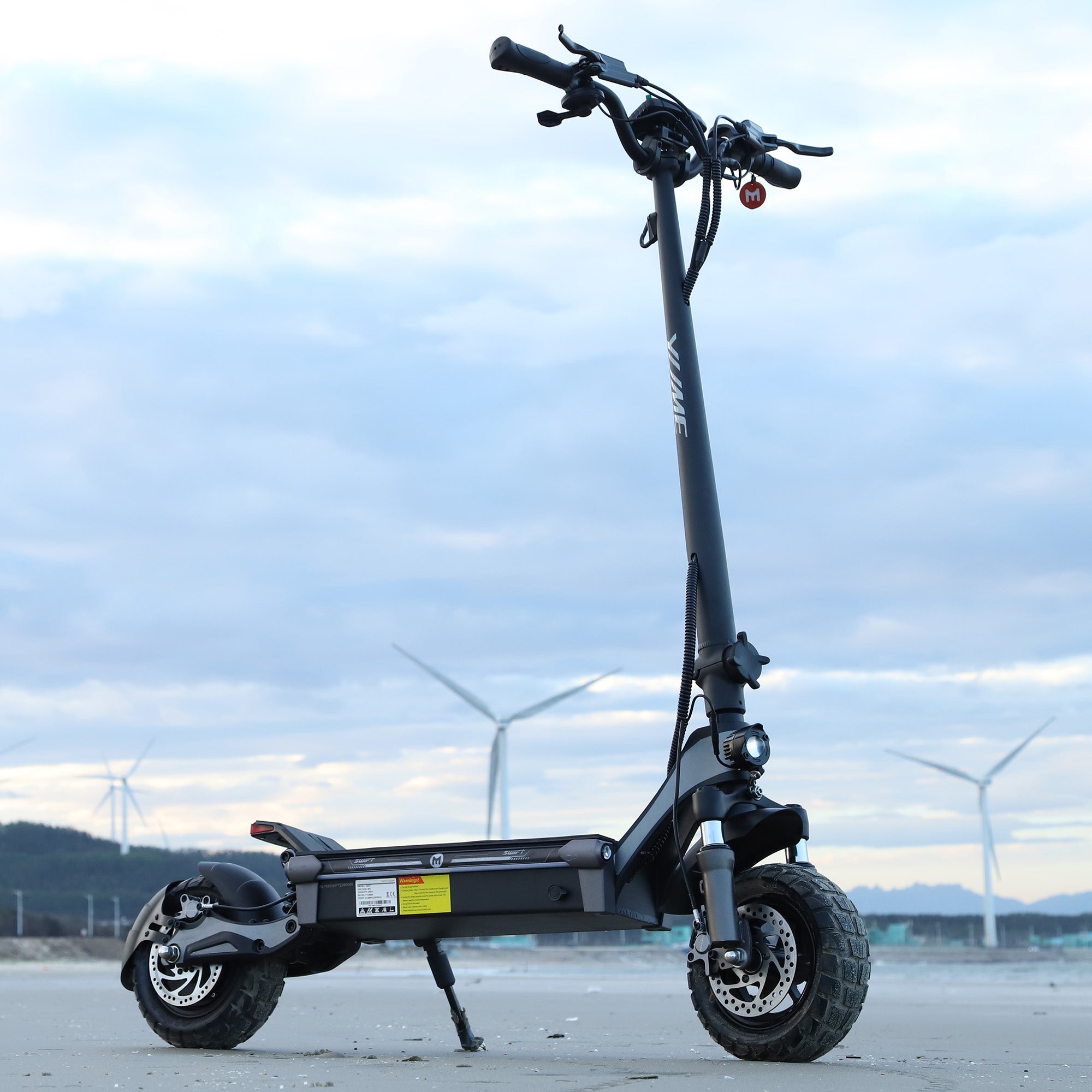 YUME Swift 10" Commuter Electric Scooter 1200W Motor 48V 22.5Ah Battery