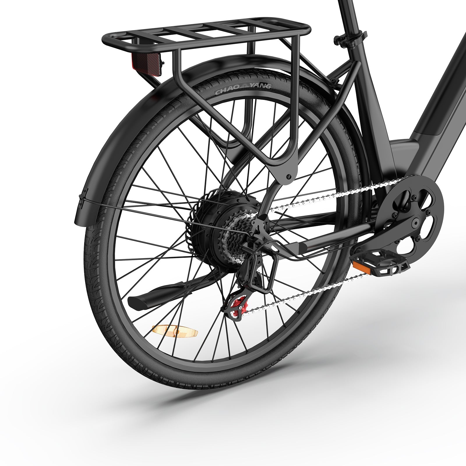 URLIFE E26 26" Step Through Electric Bike 750W Peak Motor 48V 10.4Ah Battery (US)