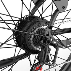 URLIFE E26 26" Step Through Electric Bike 750W Peak Motor 48V 10.4Ah Battery (US)