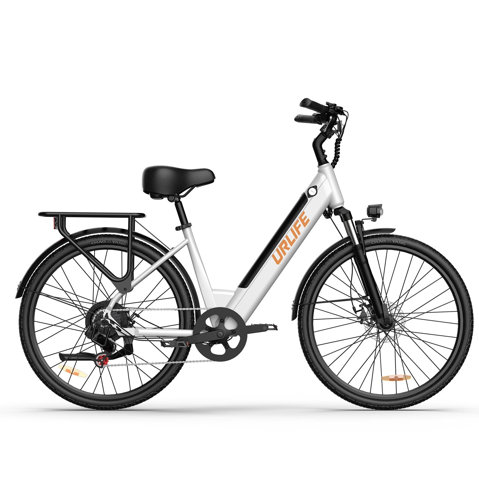 URLIFE E26 26" Step Through Electric Bike 750W Peak Motor 48V 10.4Ah Battery (US)