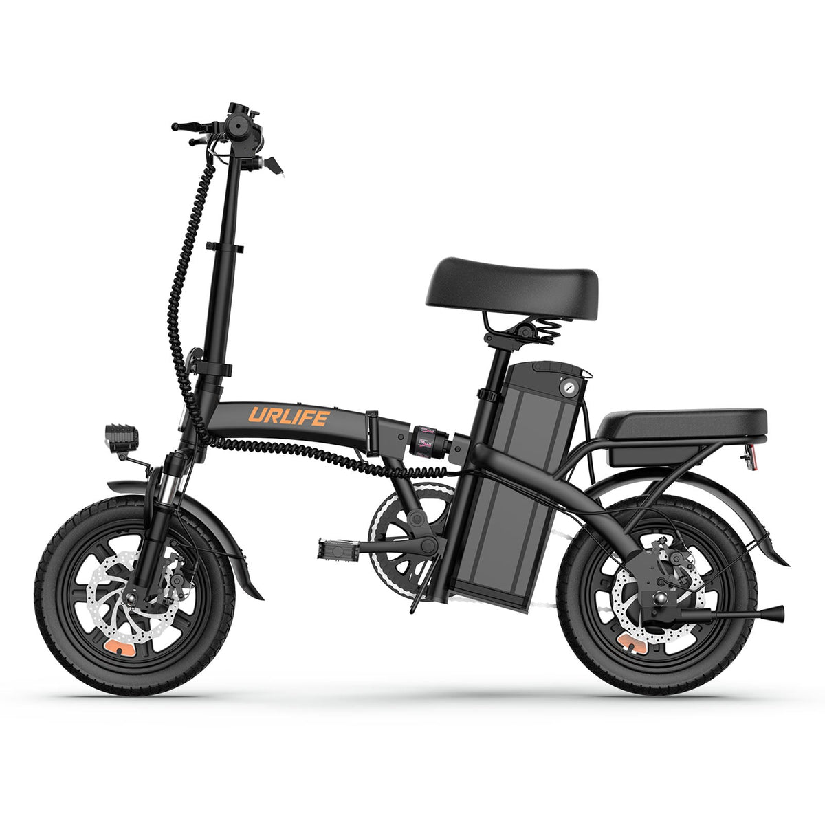 URLIFE F1L 14“ Folding Electric Bike 250W Motor 48V 7.5Ah Battery (EU & UK)