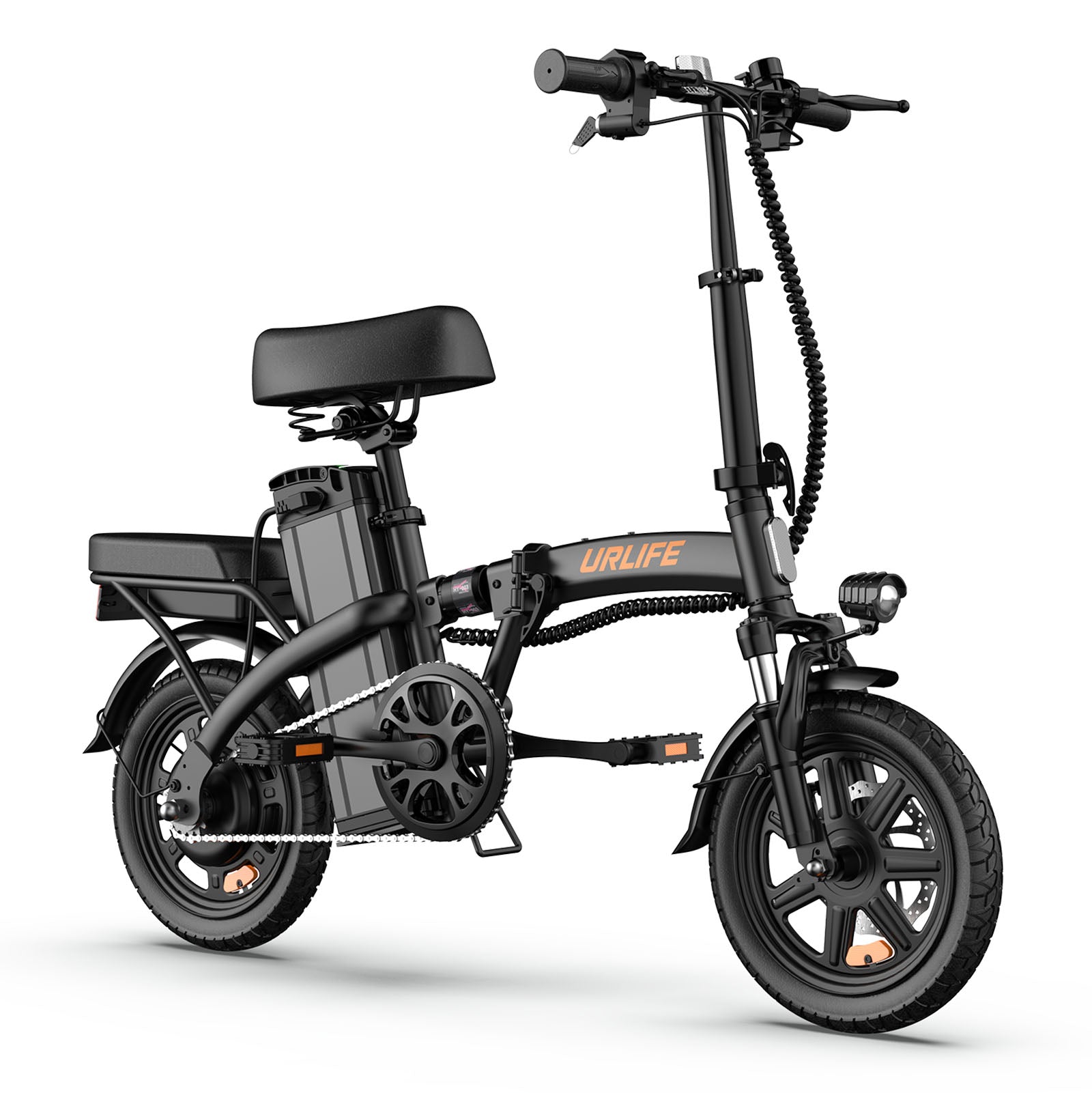 URLIFE F1L 14“ Folding Electric Bike 250W Motor 48V 7.5Ah Battery (EU & UK)
